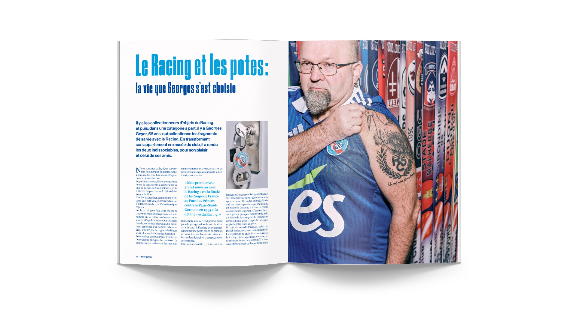 Racing, Une vie en bleu N°6 – Image 2